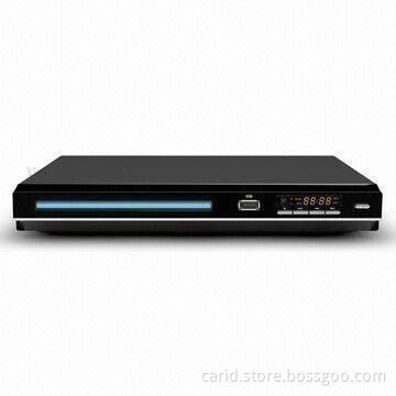 Mini DVD Player with 2-channel Audio Outputs, Sized 260 x 33 x 193mm